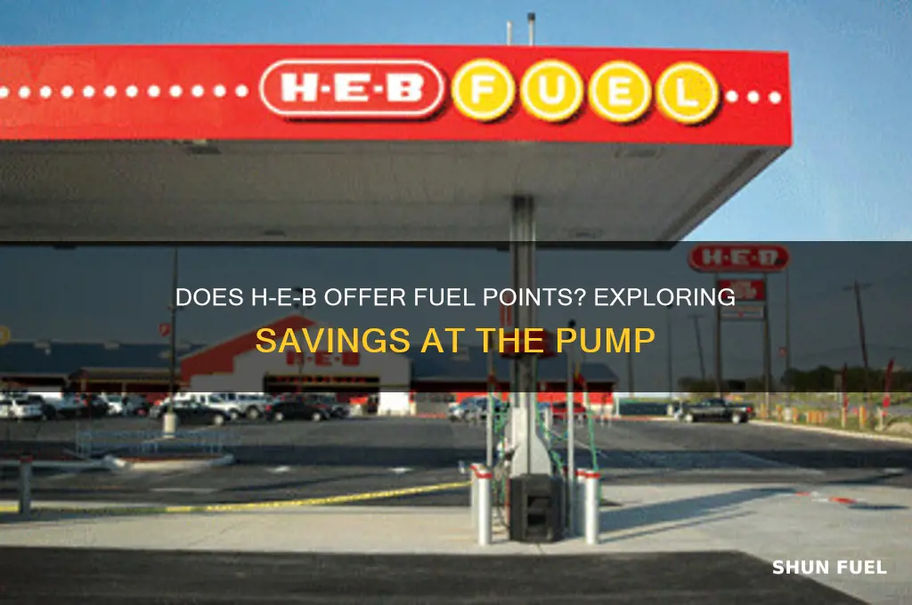 does heb do fuel points