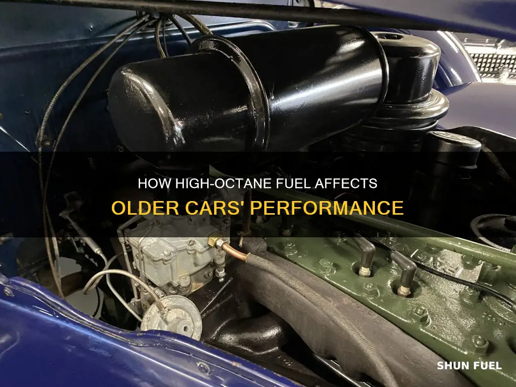does high octane fuel burn hotter in 1940 packard car