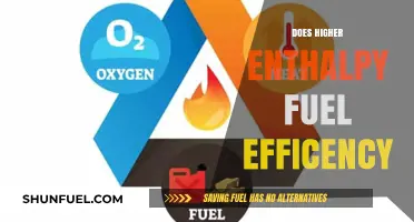 Higher Enthalpy Fuels: Boosting Efficiency or Burning Potential?