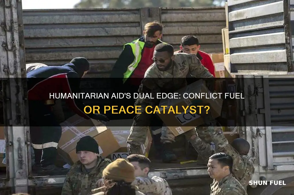 does humanitarian aid fuel conflict