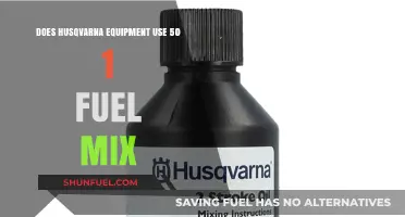 Husqvarna Equipment Fuel Mix: Understanding the 50:1 Ratio Requirement