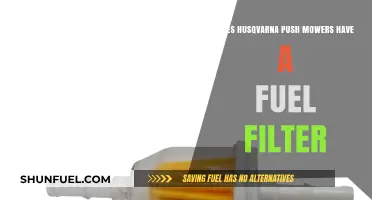 Husqvarna Push Mowers: Do They Have Fuel Filters?