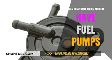 Do Husqvarna Riding Mowers Have Fuel Pumps? Find Out Here