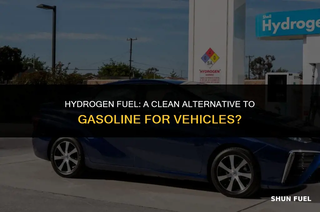 does hydrogen burn in gasoline