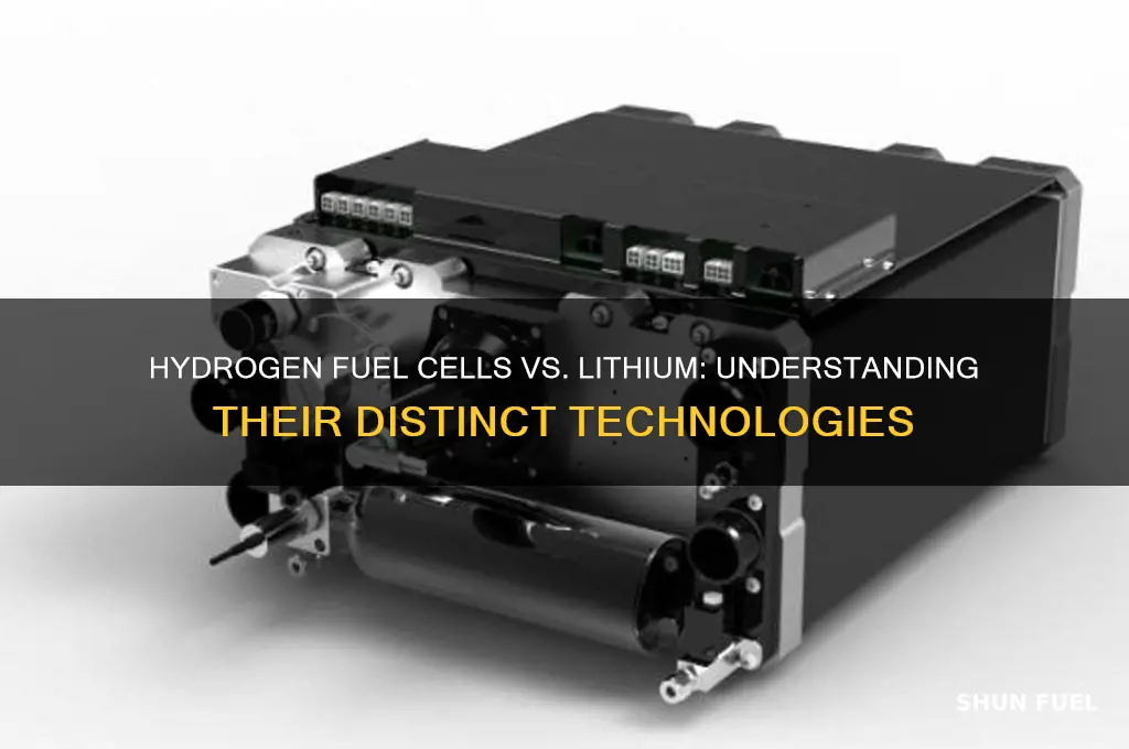 does hydrogen fuel cell use lithium