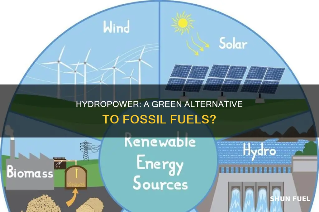 does hydropower help reduce fossil fuels