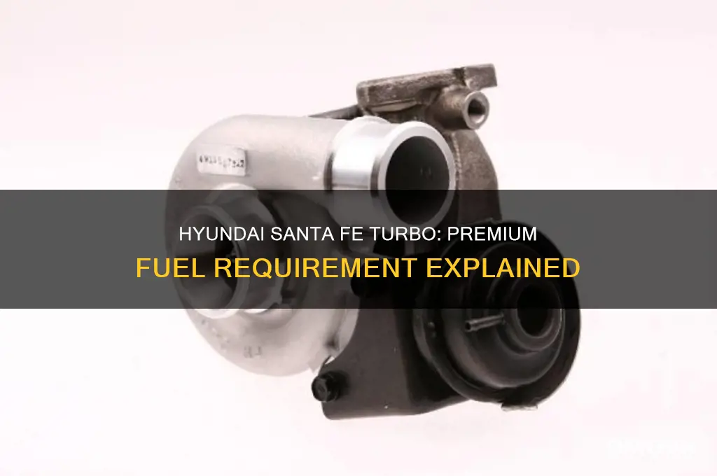 does hyu dai santa fe turgo use prwmium fuel