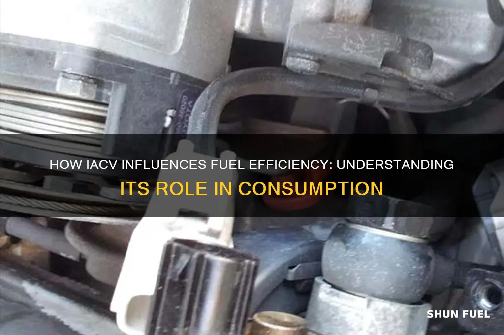 does iacv control fuel consumption
