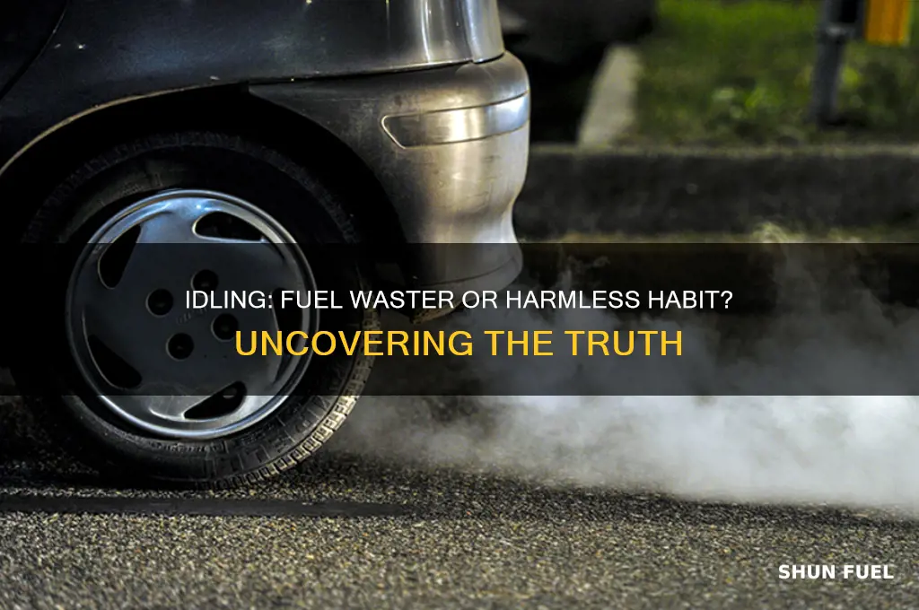 does idling waste fuel