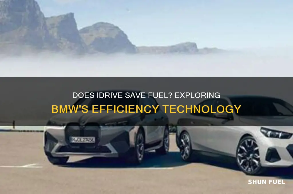 does idrive save fuel