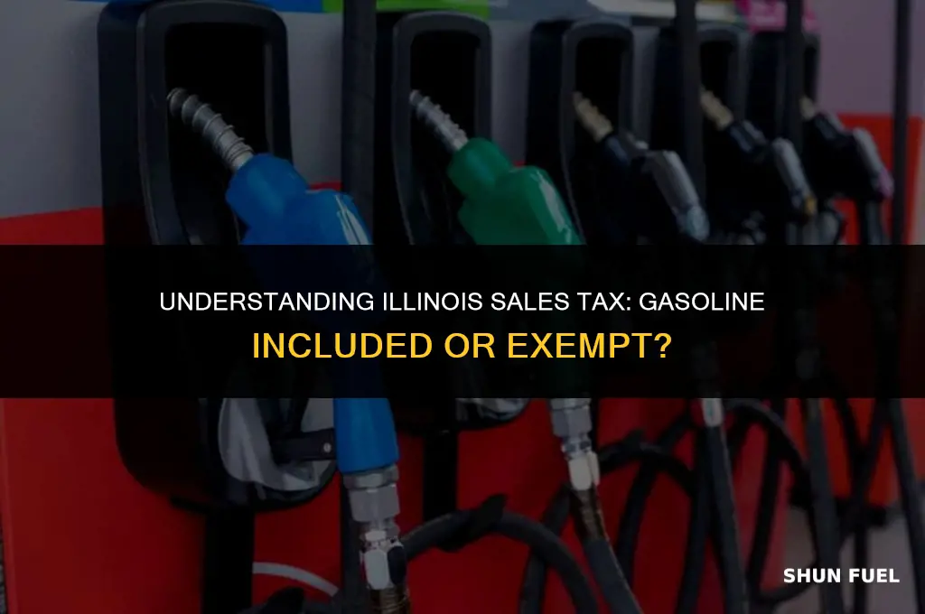does illinois charge sales tax on gasoline