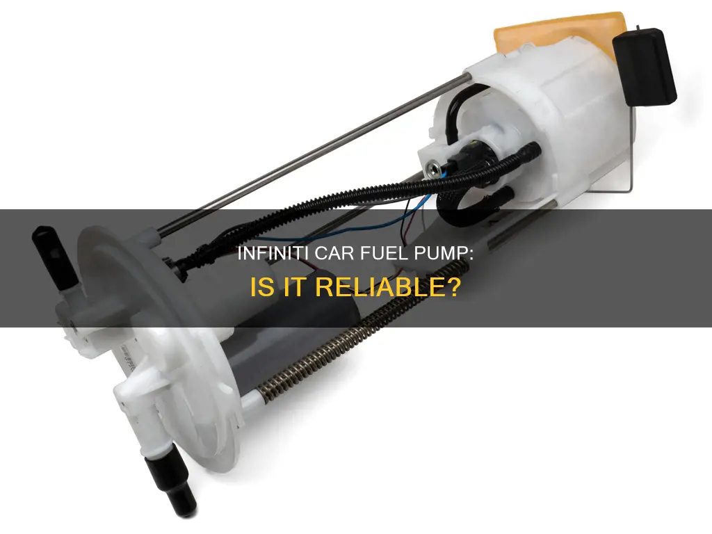 does infiniti car have a fuel pump