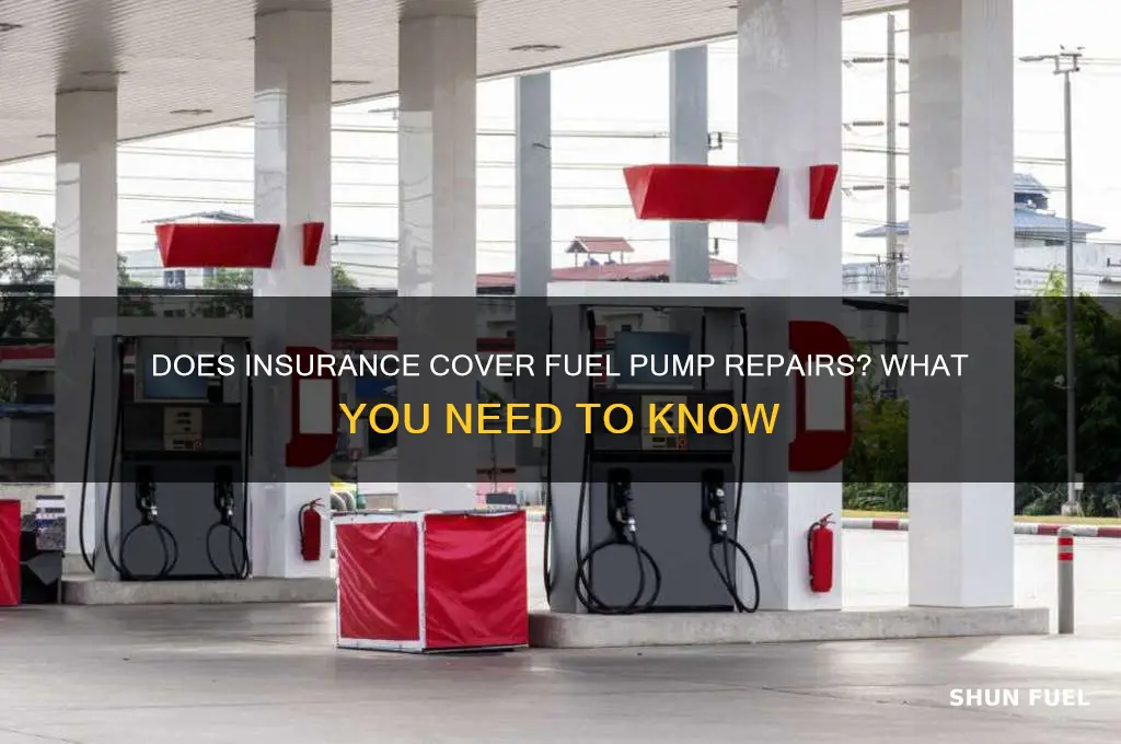 does insurance cover fuel pump
