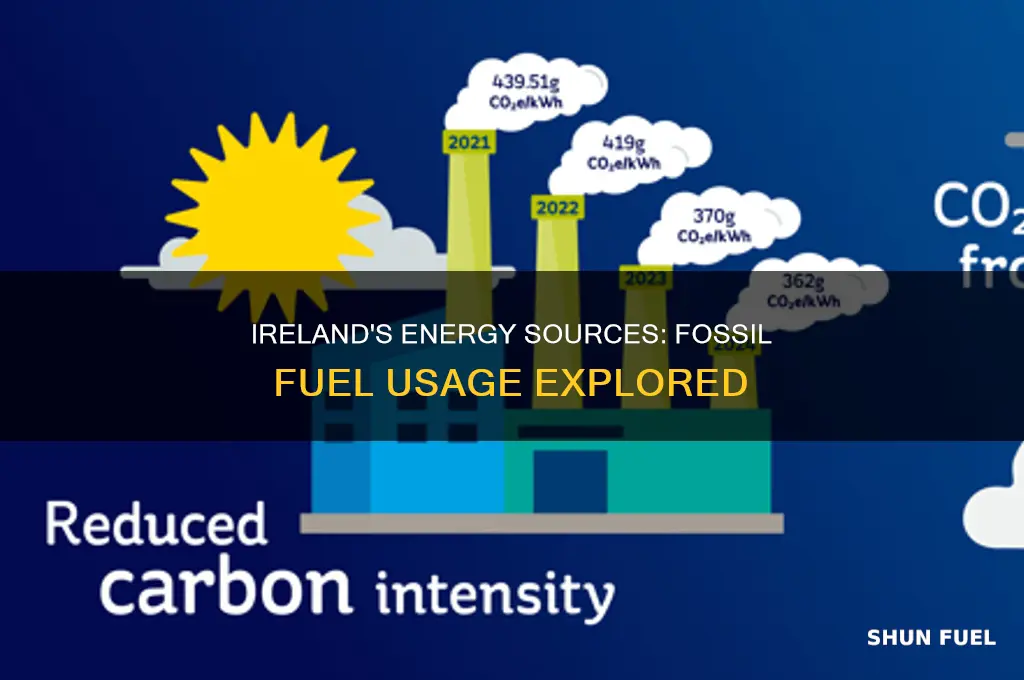 does ireland use fossil fuels