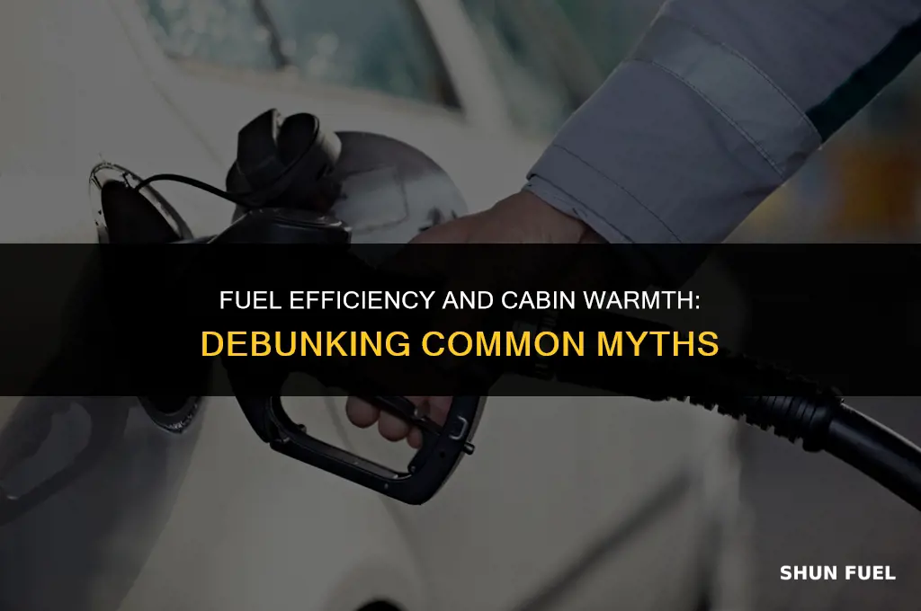 does it require more gasoline to have the heat on