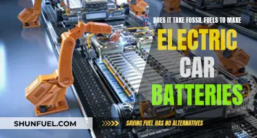 Fossil Fuels and Electric Cars: Battery Power Source?