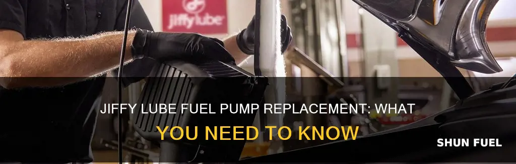 does jiffy lube replace fuel pumps