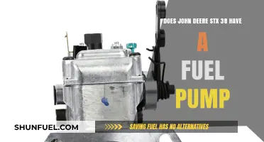John Deere STX 38 Fuel Pump: Does It Exist?