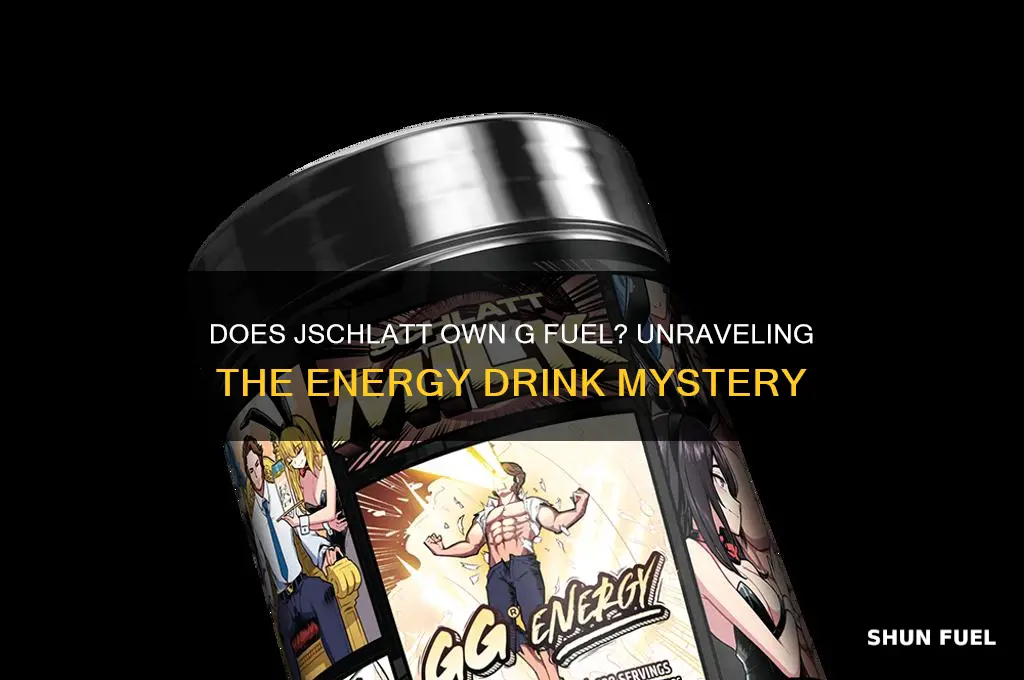 does jschlatt own g fuel