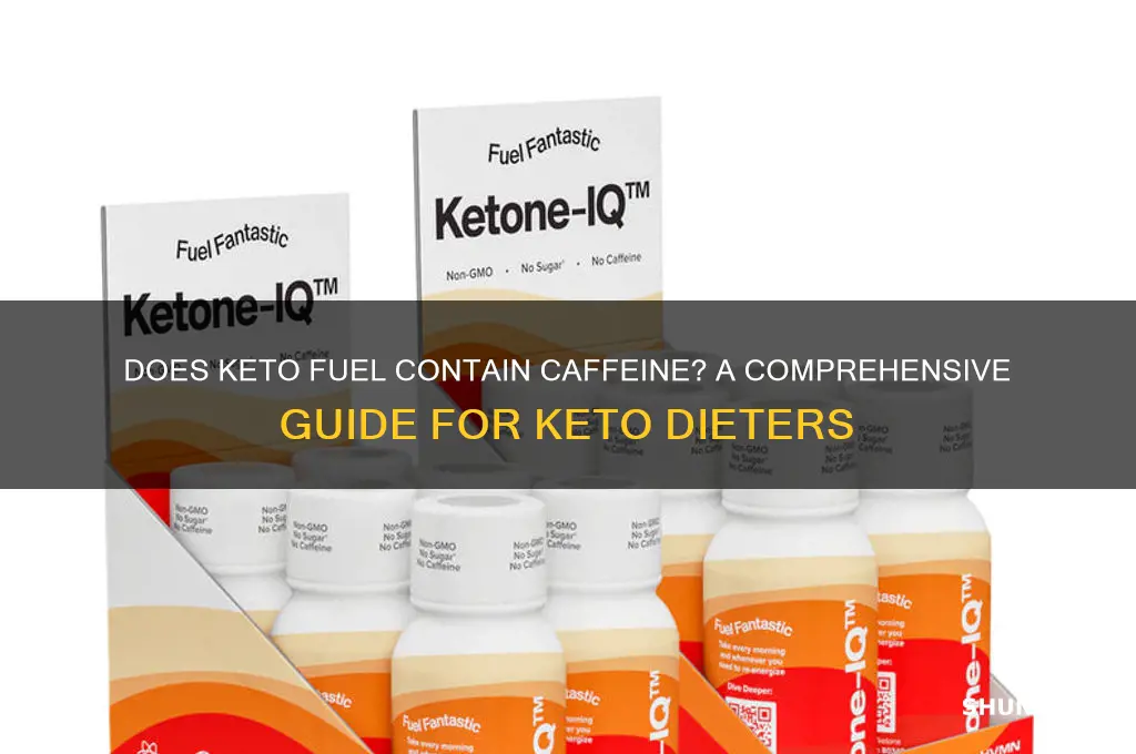does keto fuel have caffeine
