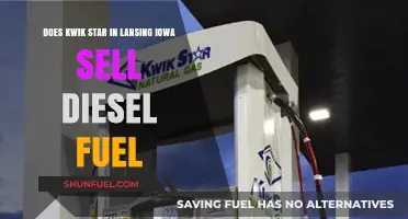 Kwik Star Diesel Options in Lansing, Iowa