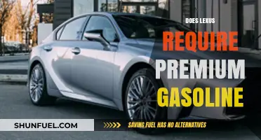 Does Lexus Require Premium Gasoline? A Comprehensive Guide