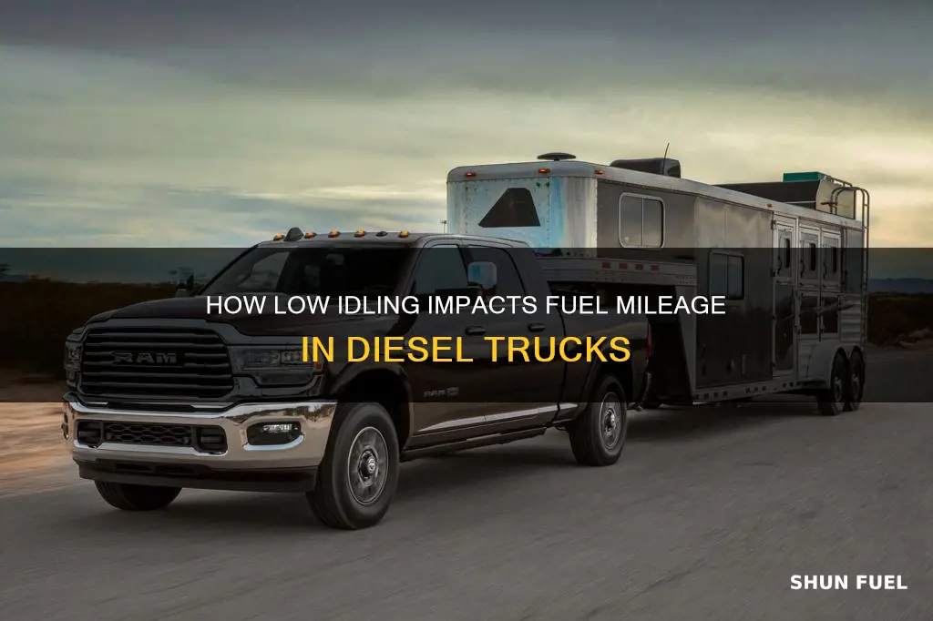 does low duration increase fuel mileage diesel truck