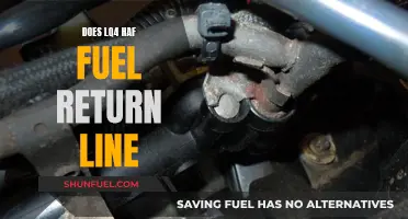 Fuel Return Line: Is It Present in the LQ4?
