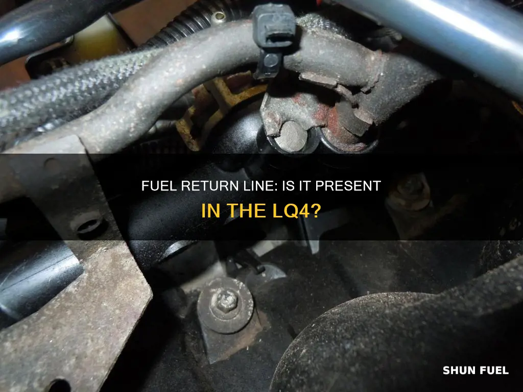 does lq4 haf fuel return line