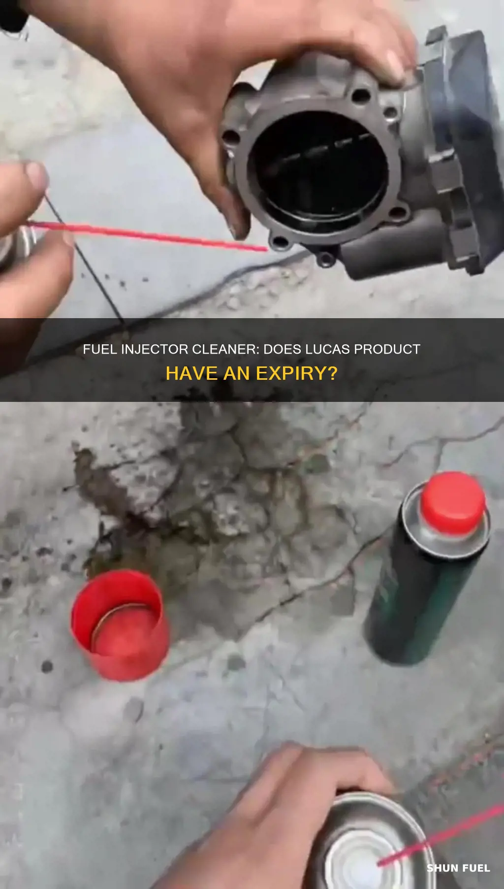 does lucas fuel injector cleaner expire
