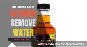 Fuel Injector Cleaner: Water Removal with Lucas?