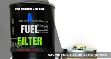 Mahindra 3510 Tractor: Where's the Fuel Filter?