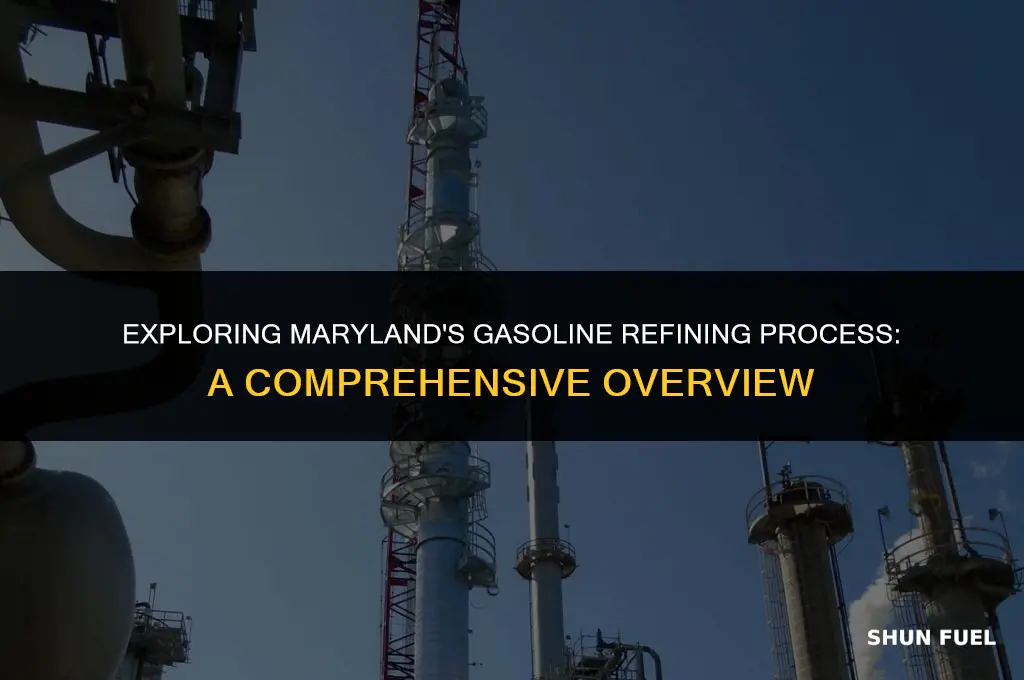 does maryland refine their gasoline