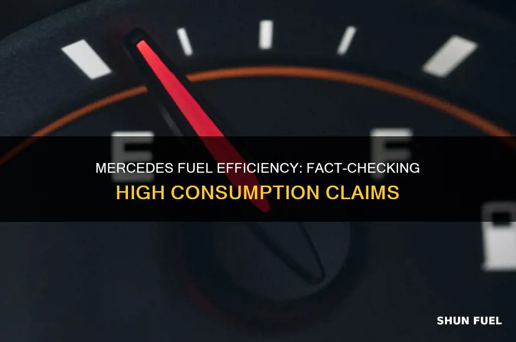 does mercedes consume more fuel