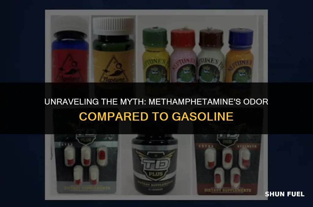 does meth smell like gasoline