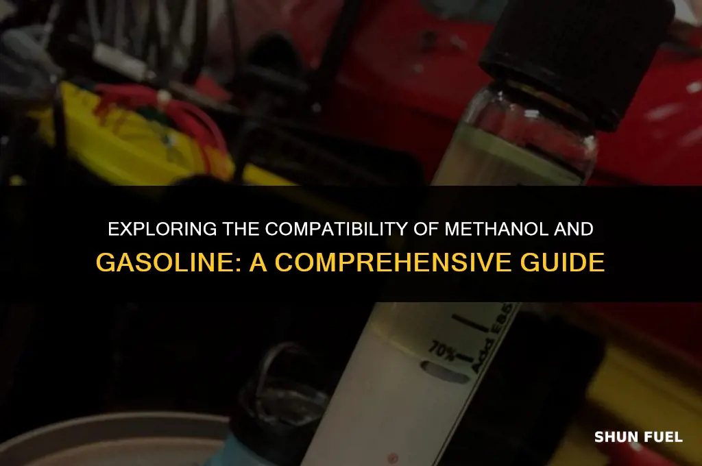 does methanol and gasoline mix