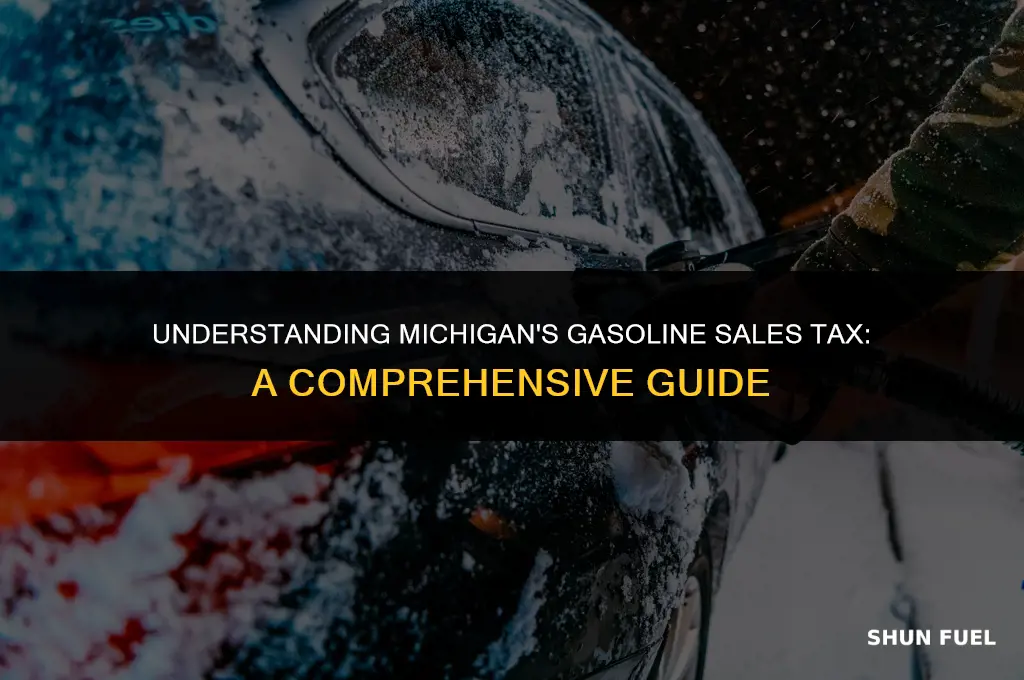does michigan charge sales tax on gasoline