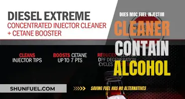 MOC Fuel Injector Cleaner: Alcohol Content and Effects