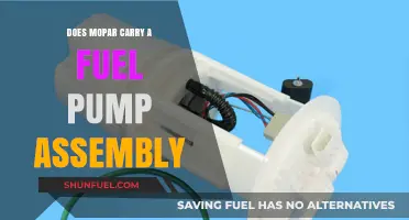 Does Mopar Offer a Complete Fuel Pump Assembly for Your Vehicle?