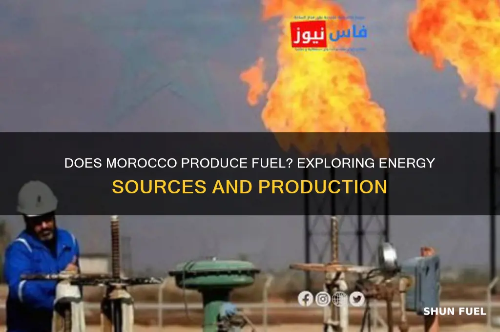 does morraco make fuel