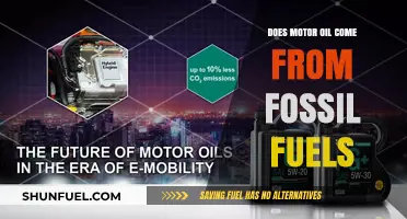 Motor Oil Origins: Fossil Fuel Connection
