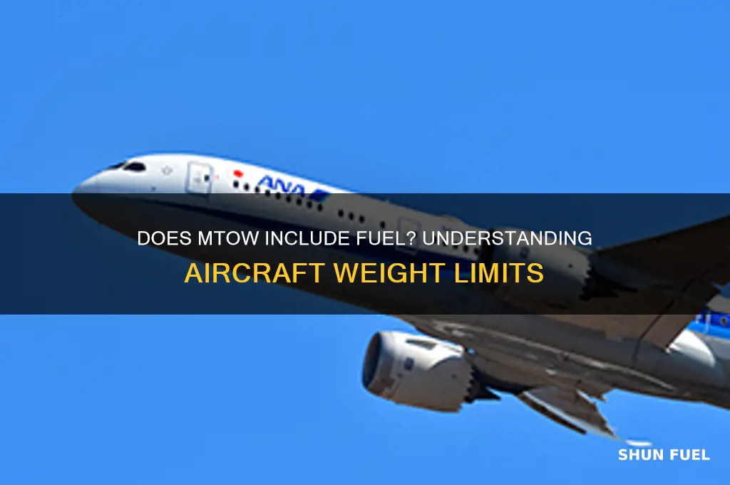 does mtow include fuel
