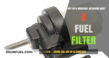 Outboard Fuel Filter: 1974 Mercury Edition