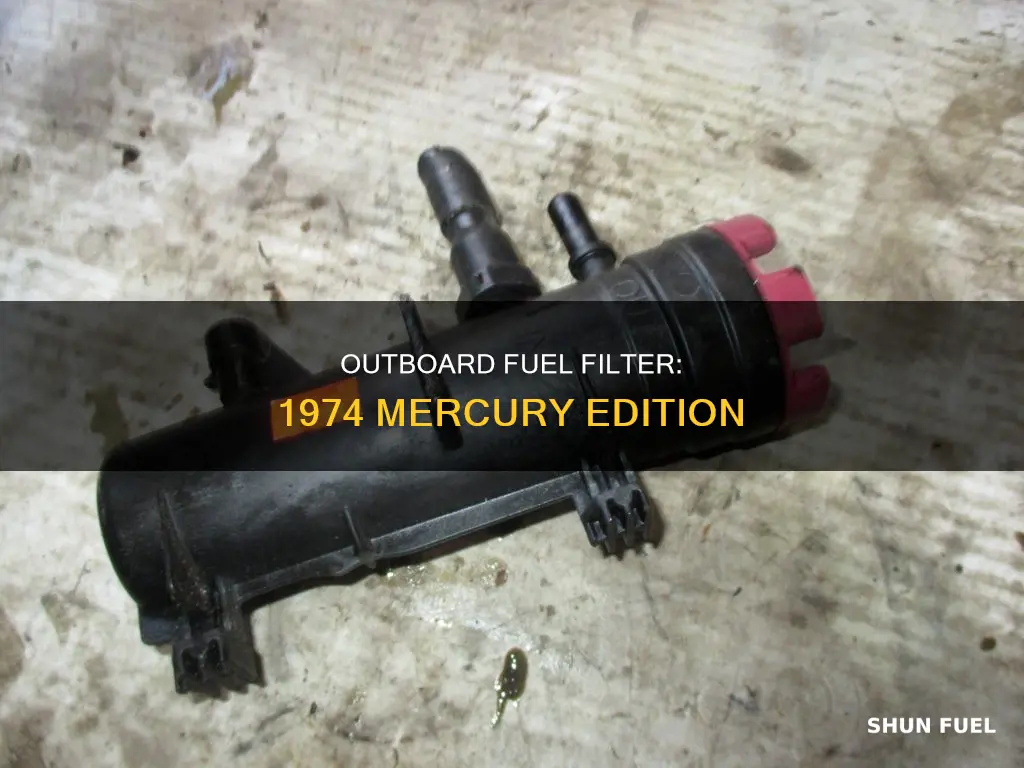 does my 1974 mercury outboard have a fuel filter