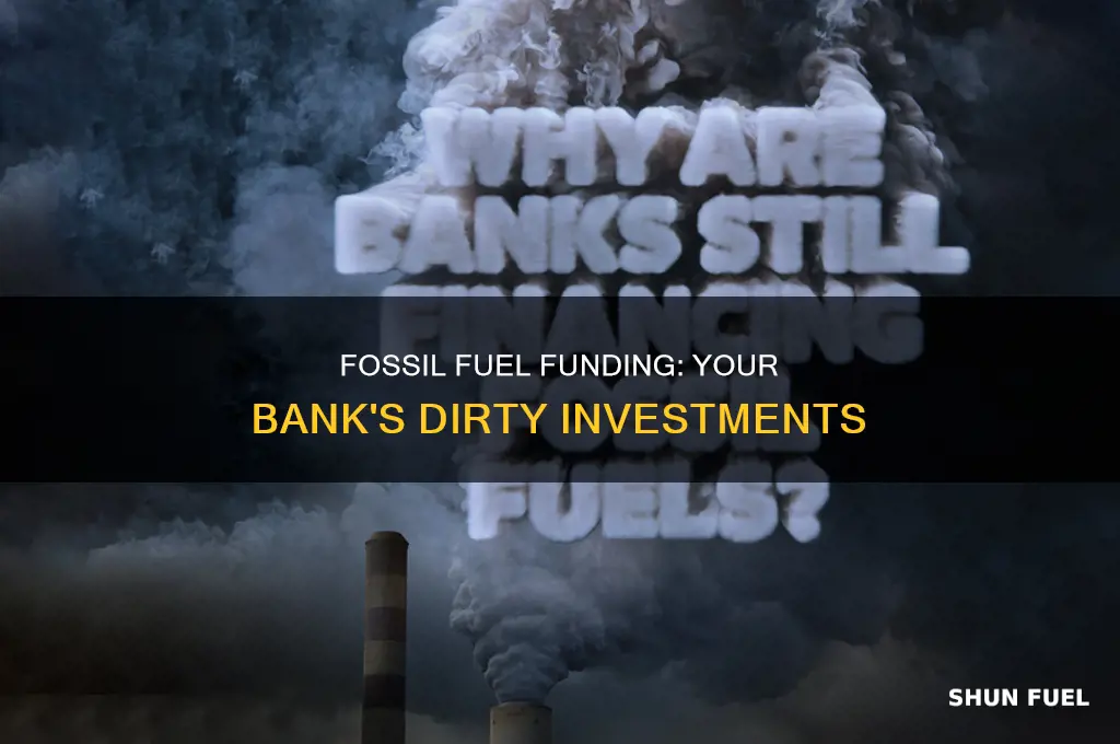 does my bank invest in fossil fuels