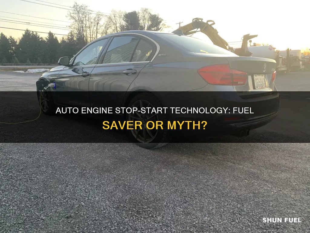 does my car automatically stopping engine use more fuel