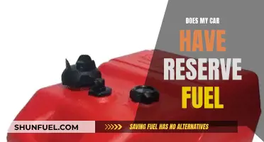 How Much Reserve Fuel Does Your Car Hold?