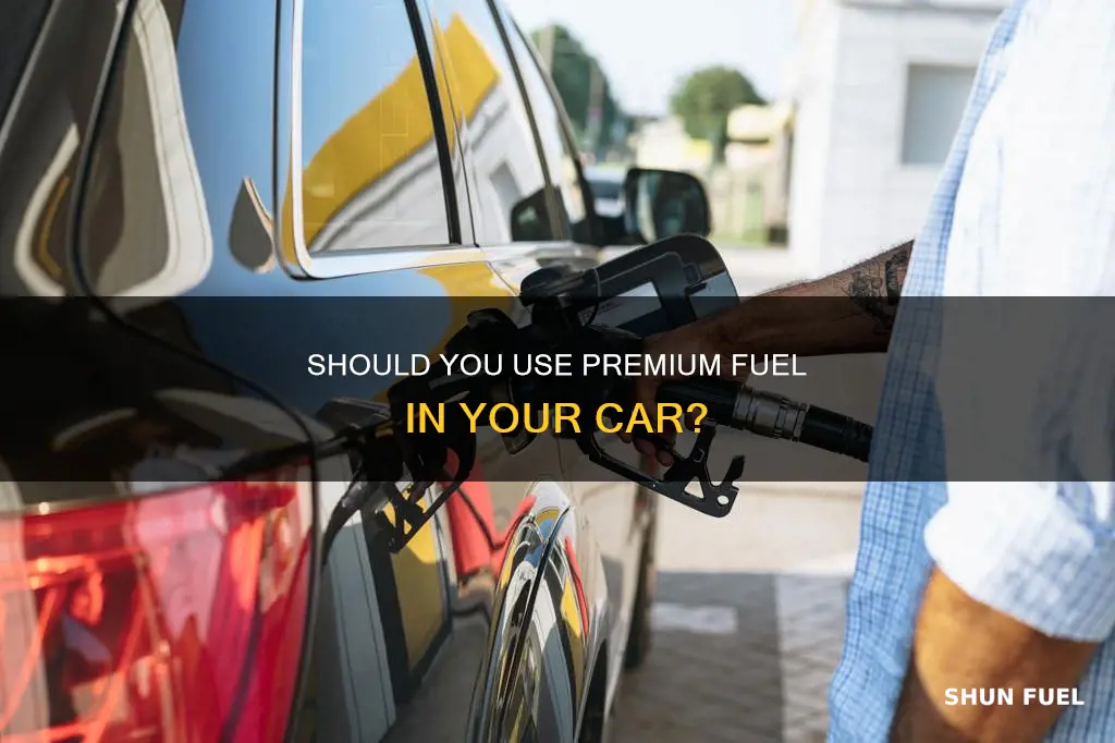 does my car need premium fuel