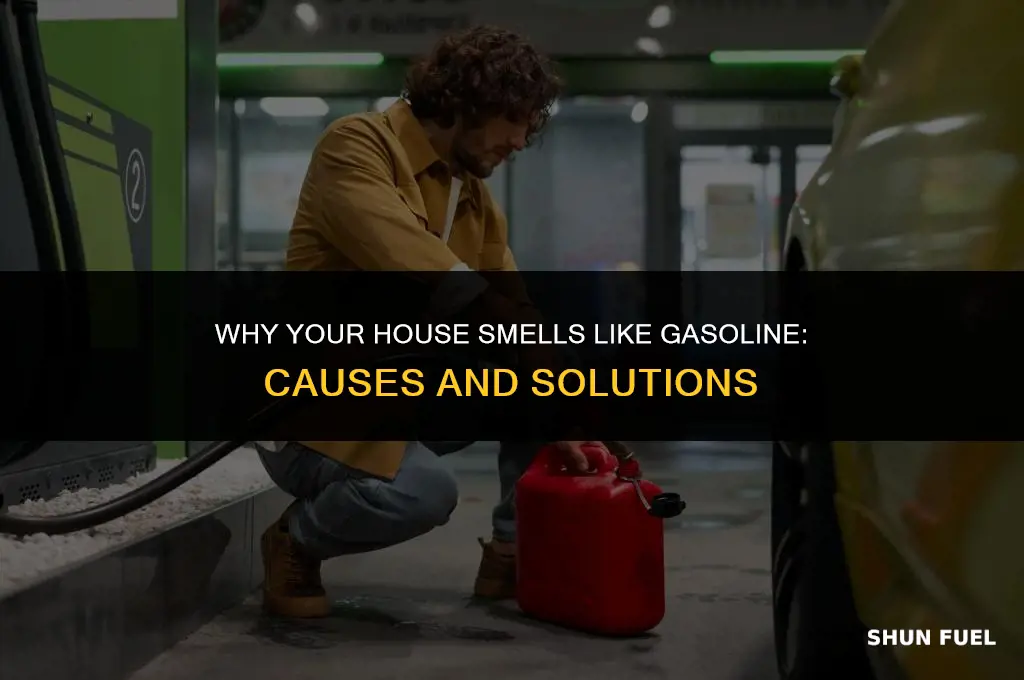 does my house smell like gasoline
