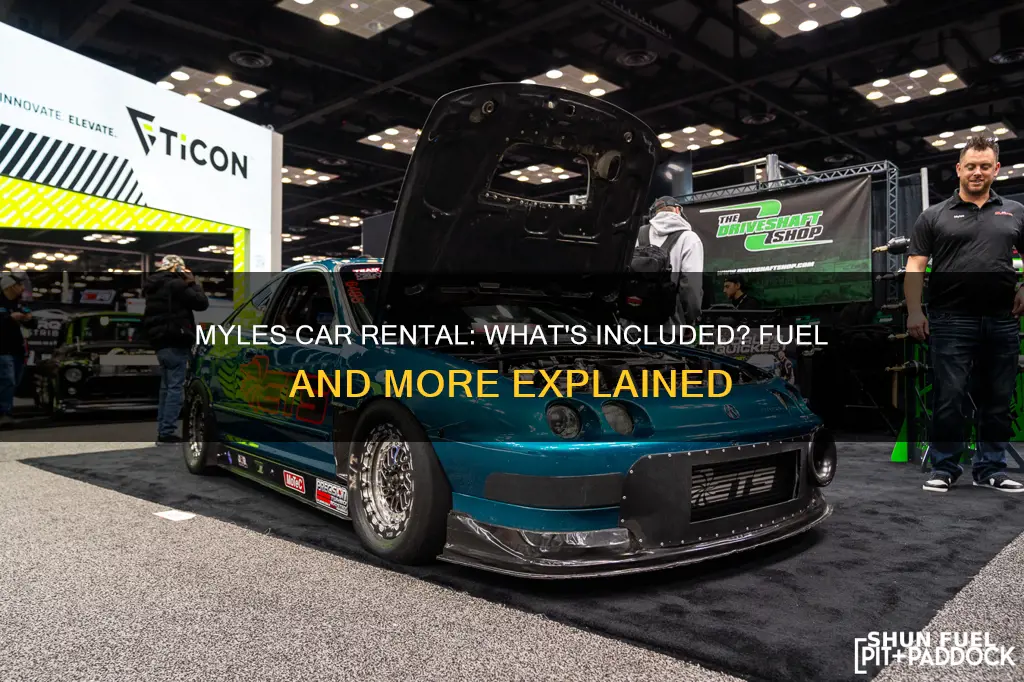 does myles car include fuel